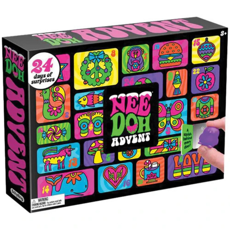 Advent Calendar Gift - 2026 NeeDoh Blind Box Adventskalender Cadeaus