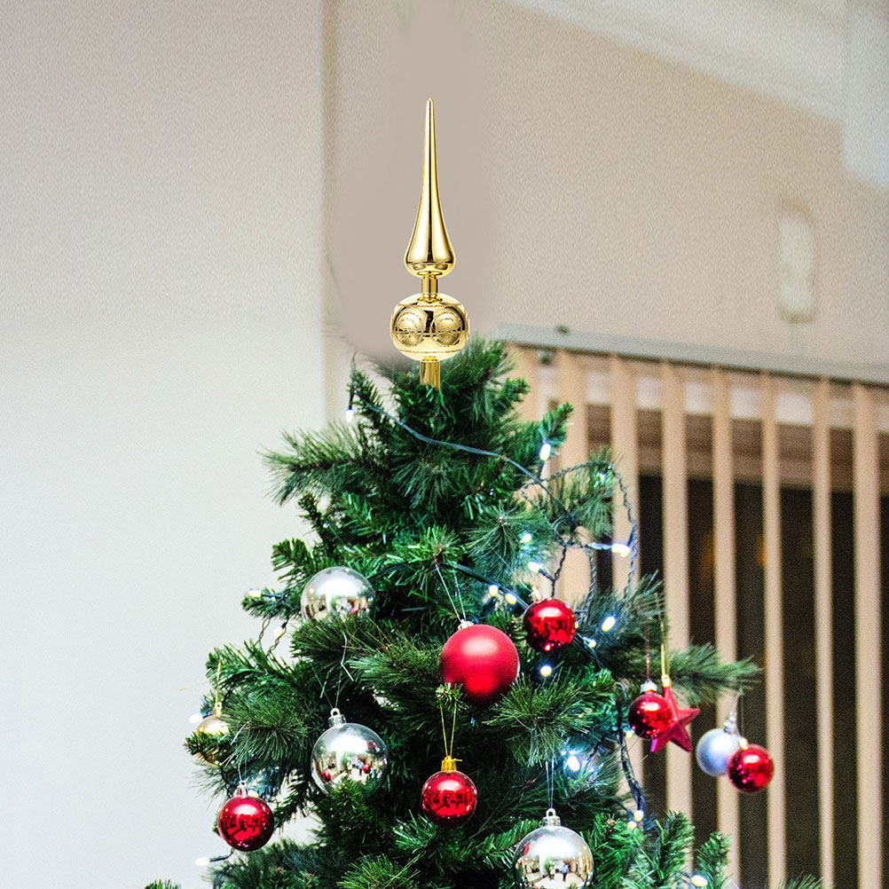 Star Tree Topper - 2 stuks elegante kerstboomtopper ster glitter