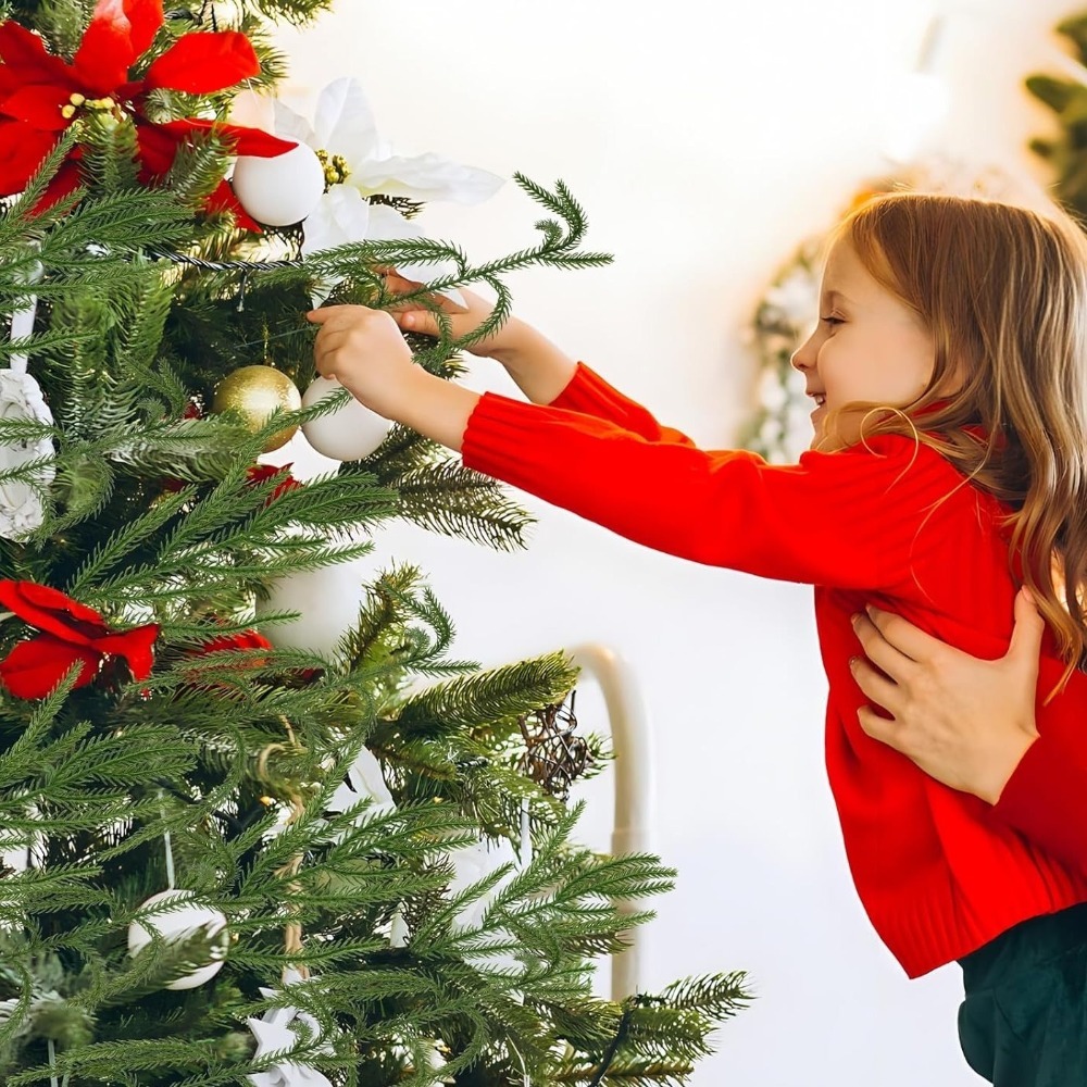 10 STKS Kerst Kunstmatige Norf - Christmas Wreath Fake recensie en prijs
