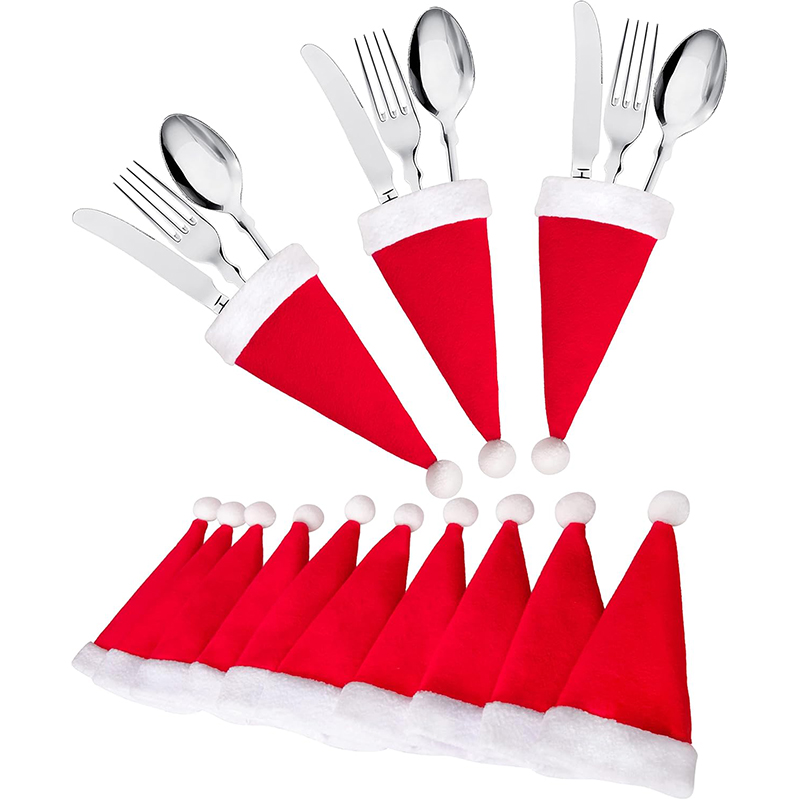 10/20/50 Stuks Kerstmuts voor  - Santa Hat Plush recensie en prijs