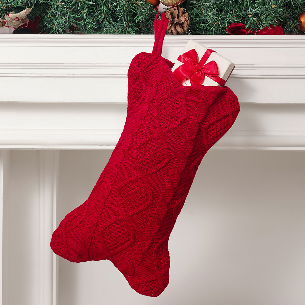 Kerstsok voor honden, gebreide - Christmas Stocking Hanging recensie en prijs