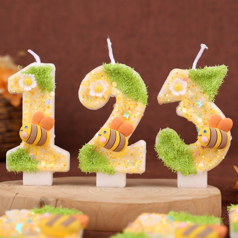 Groene Gele Bij Digitale Kaars - Holiday Candle Set recensie en prijs
