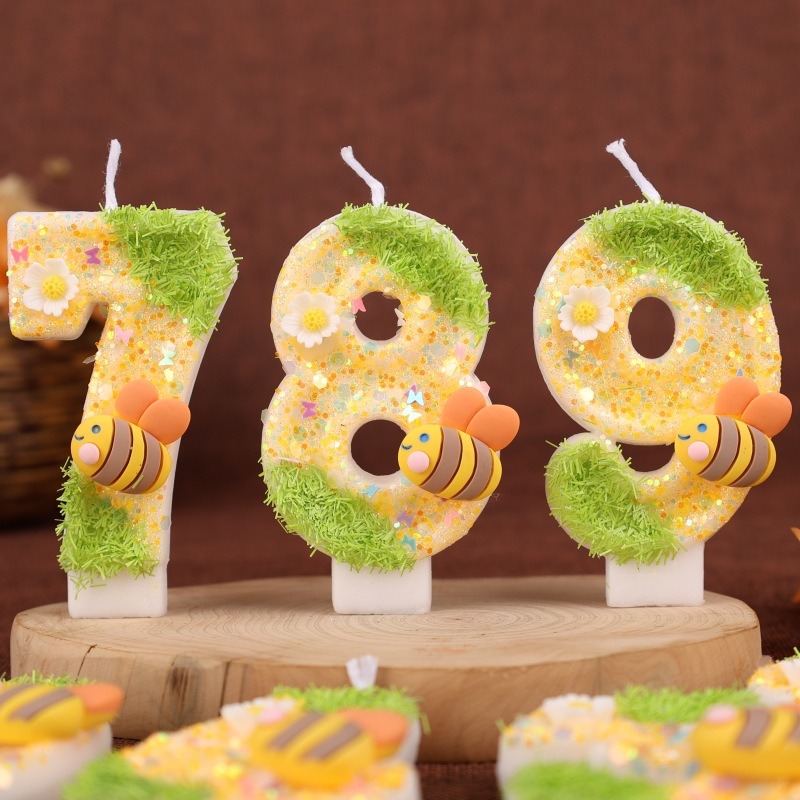 Groene Gele Bij Digitale Kaars - Holiday Candle Set recensie en prijs