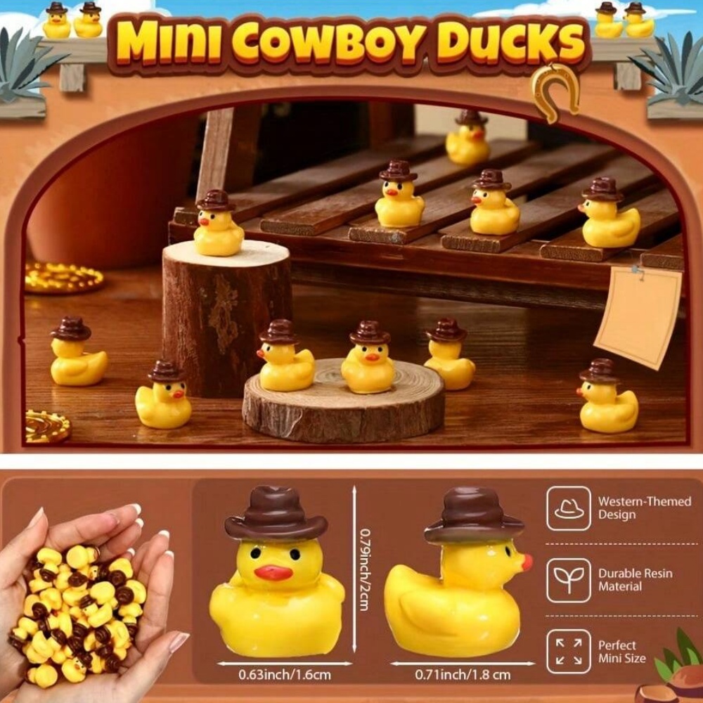 50 stuks mini hars cowboy eend - Nutcracker Figurine recensie en prijs