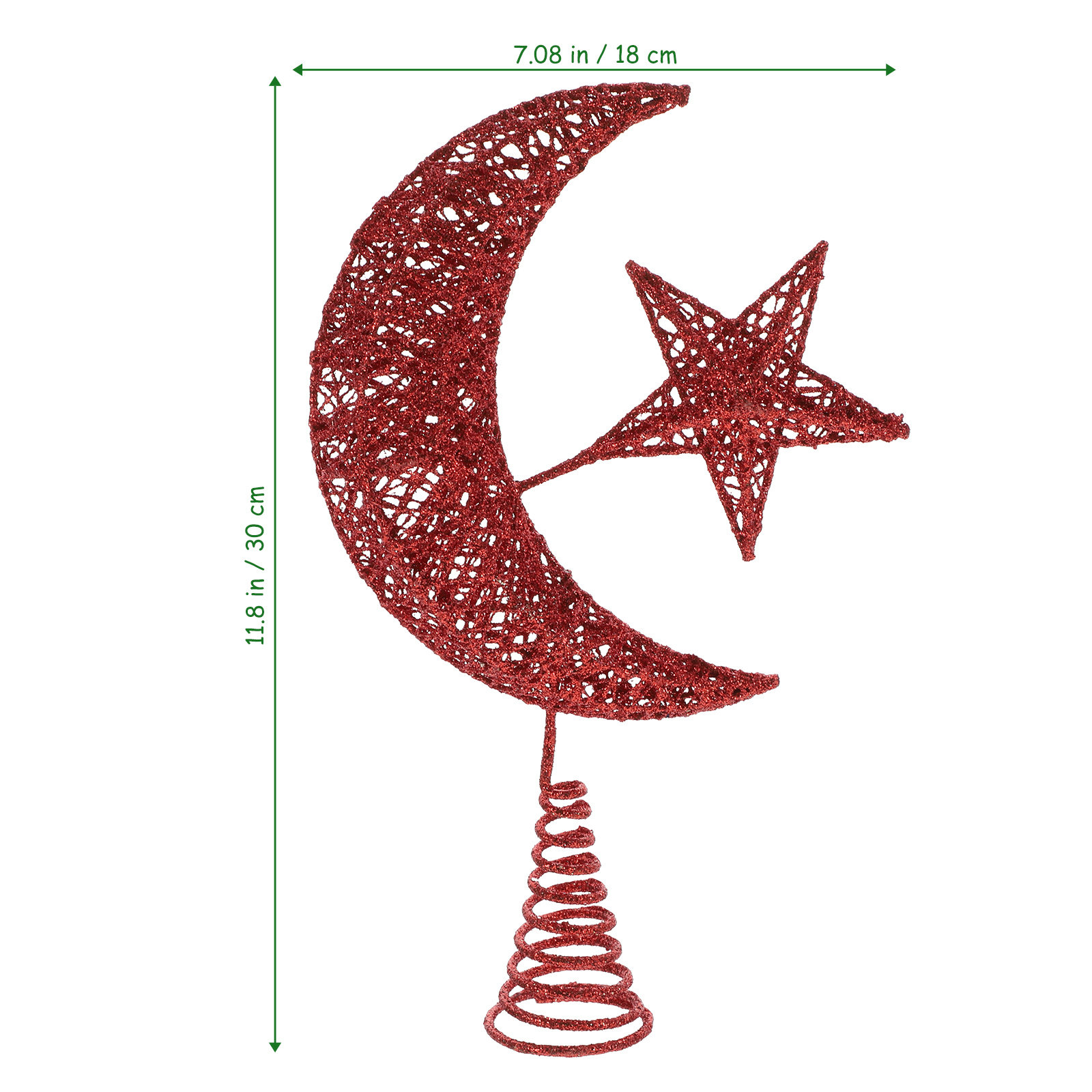 Feestelijke Kerstster Maanboom - Star Tree Topper recensie en prijs