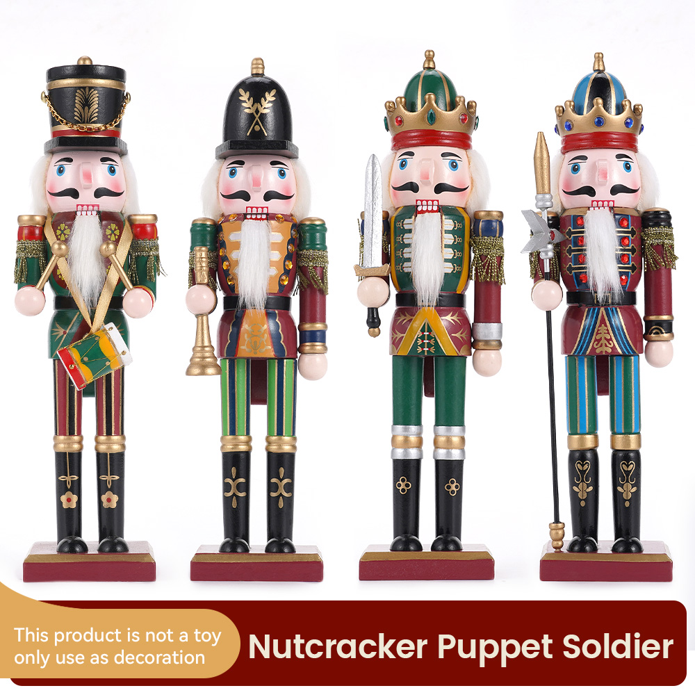 30Cm Houten Notenkraker Kerstv - Nutcracker Figurine recensie en prijs