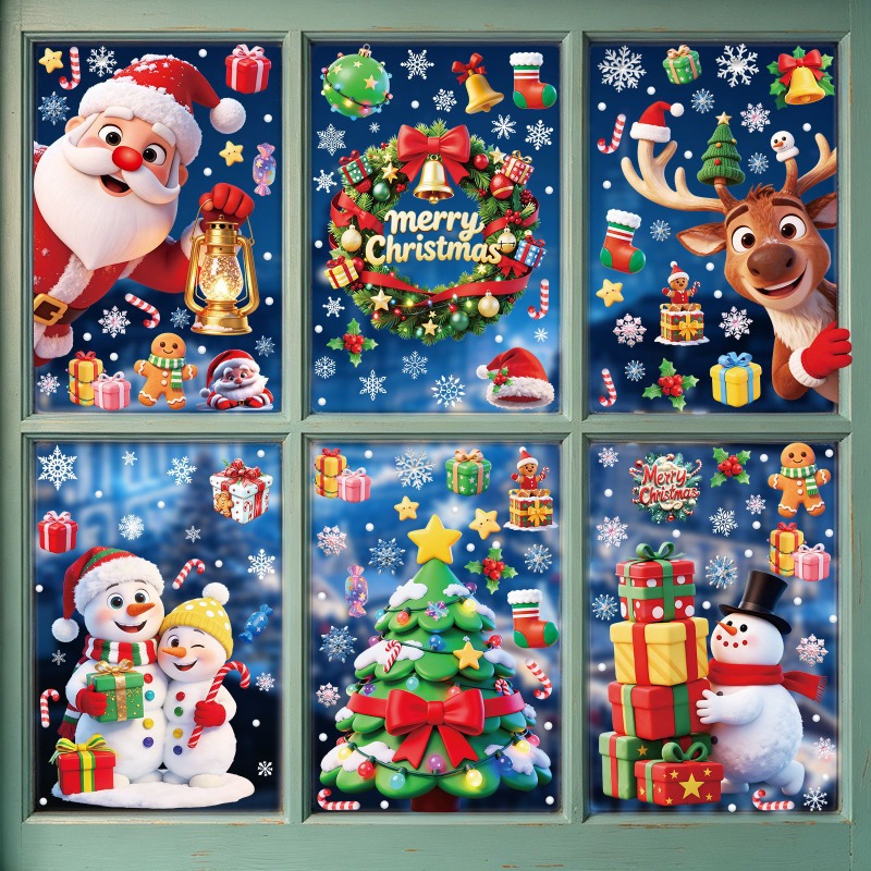Kerst PVC Statische Glassticke - Snowflake Window Decal recensie en prijs