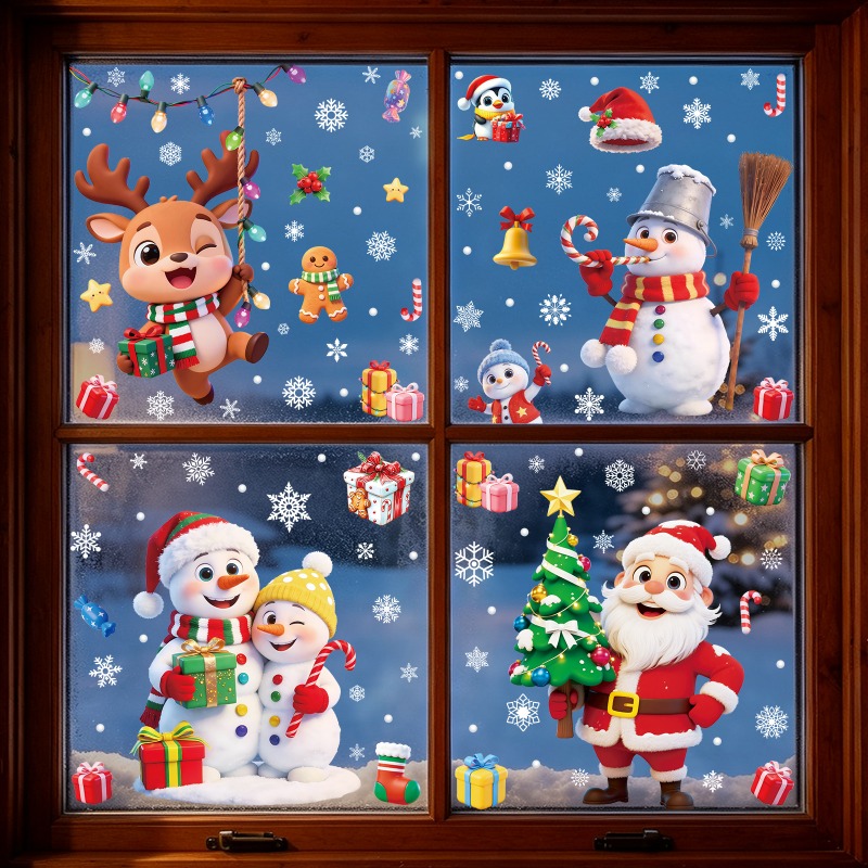 Kerst PVC Statische Glassticke - Snowflake Window Decal recensie en prijs