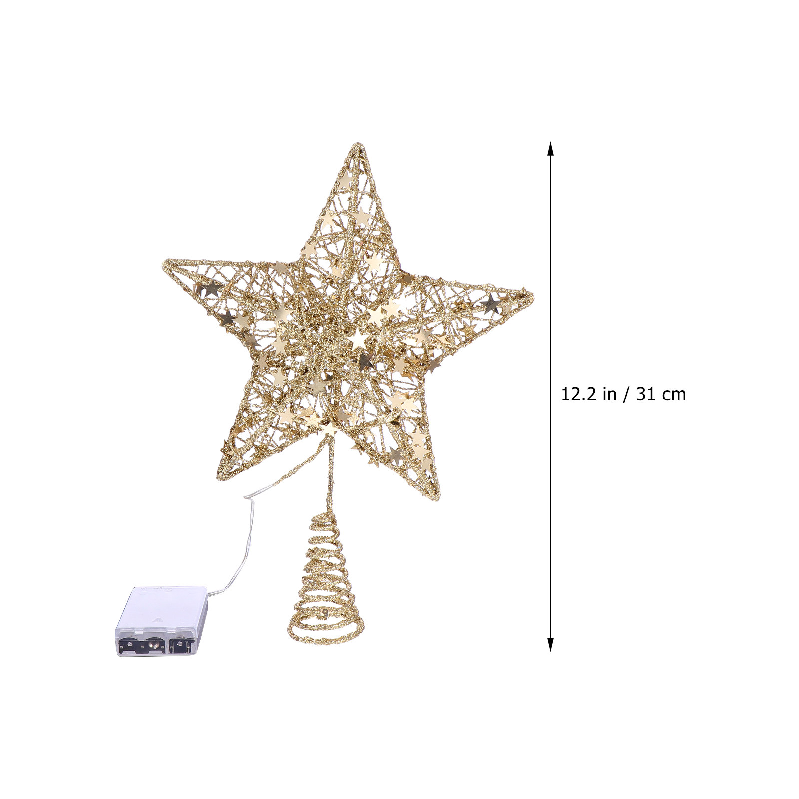 Kerstboomdecoratie Buiten Topp - Star Tree Topper recensie en prijs