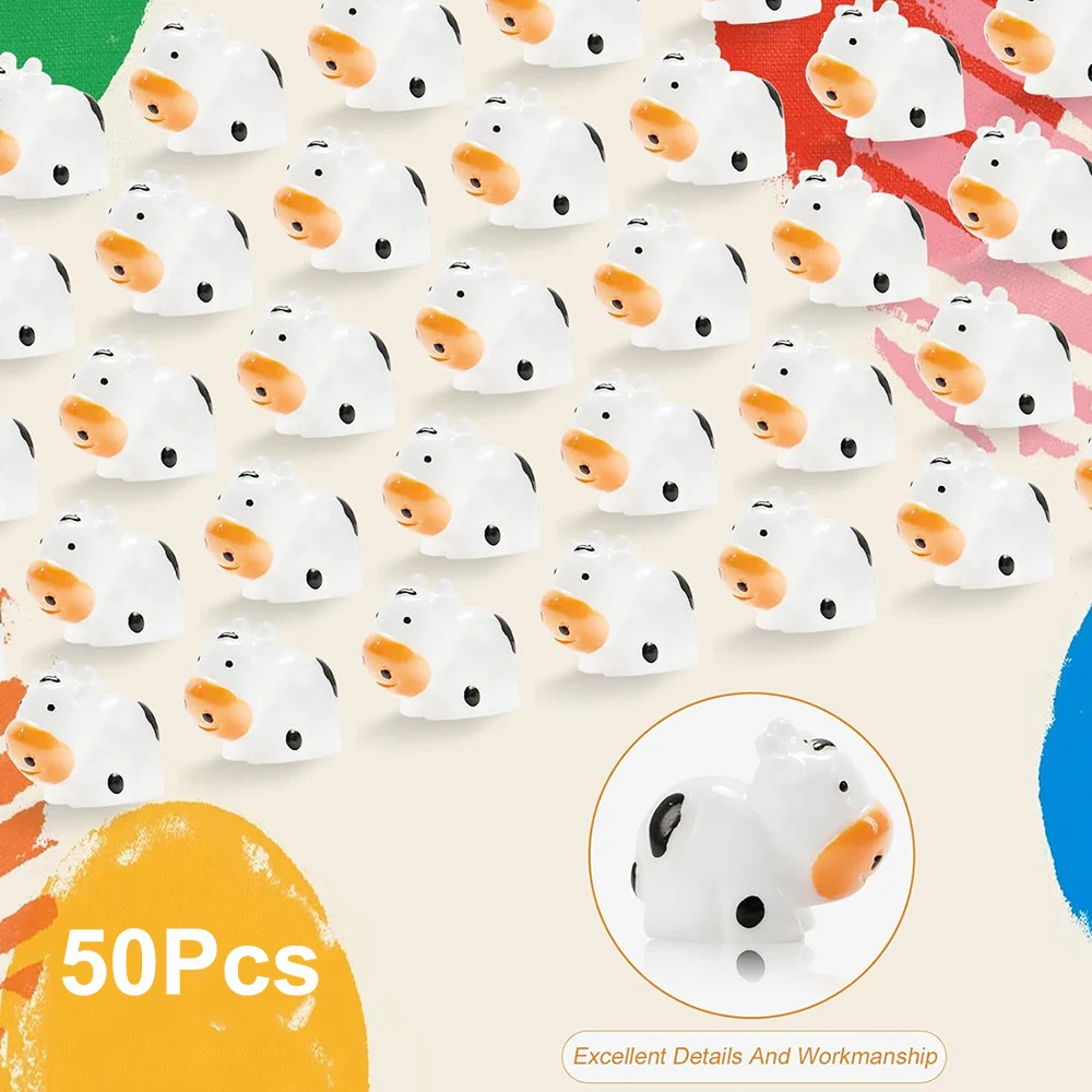 100Pc Mini Koe Beeldjes Hars K - Nutcracker Figurine recensie en prijs