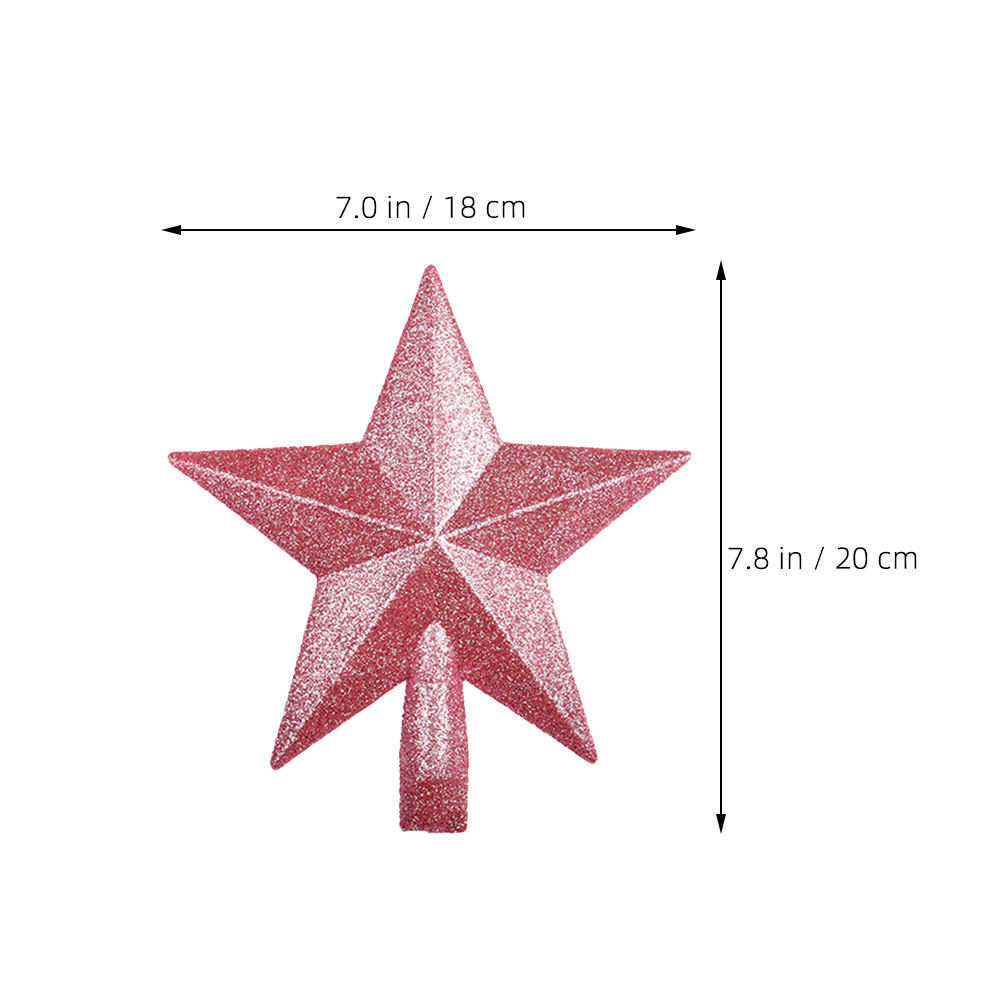 3 stuks Kerstversieringen voor - Star Tree Topper recensie en prijs