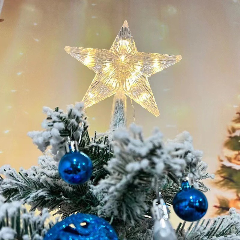 15cm Kerstdecoratie Gloeiende  - Star Tree Topper recensie en prijs