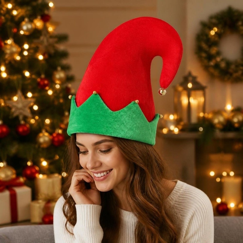 Creatieve zachte pluche kerstm - Santa Hat Plush recensie en prijs