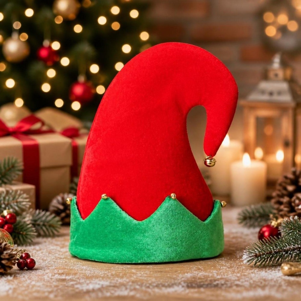 Creatieve zachte pluche kerstm - Santa Hat Plush recensie en prijs